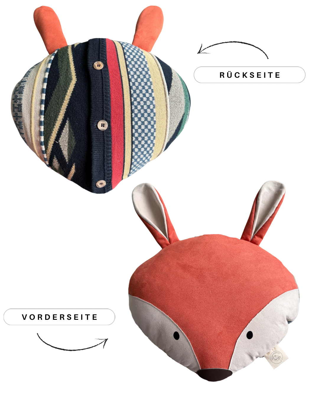 ERINNERUNGSSTÜCK MOTIV FUCHS ORANGE