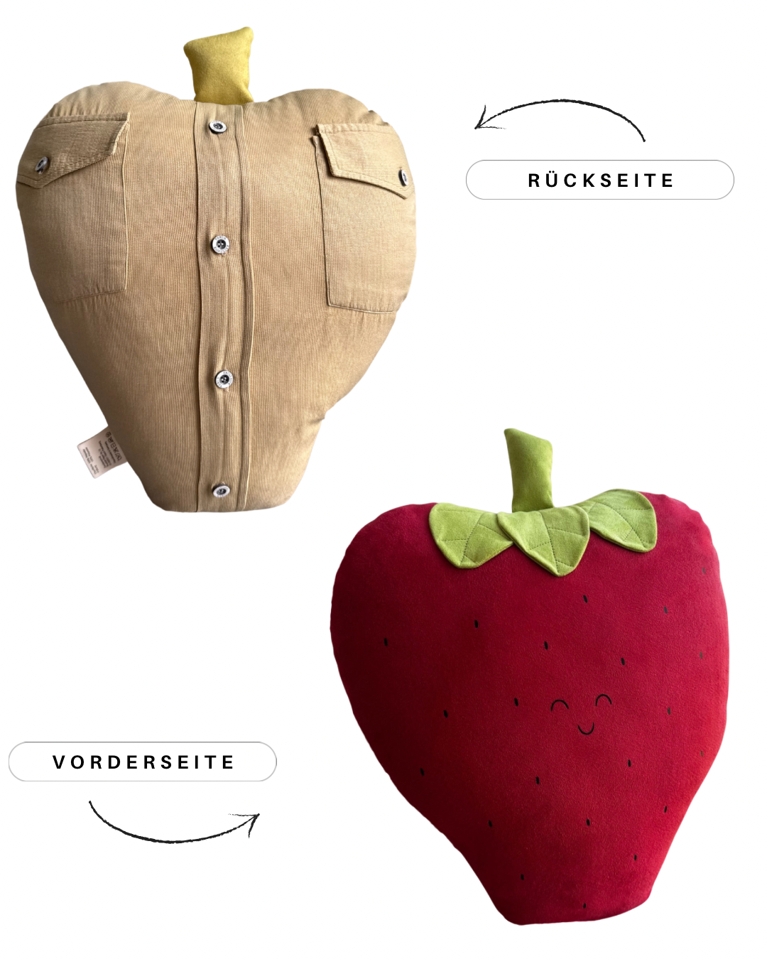 ERINNERUNGSSTÜCK MOTIV ERDBEERE