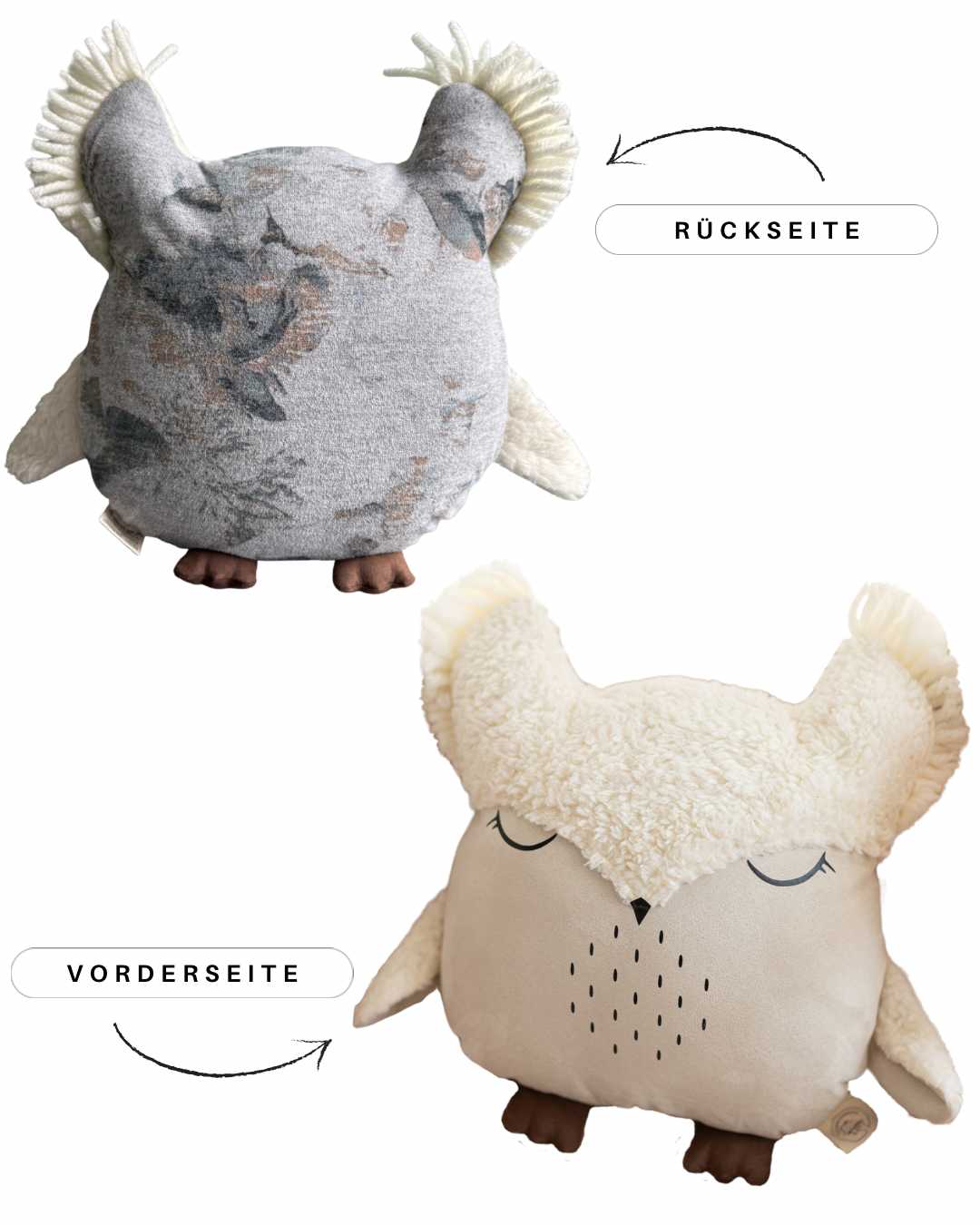 ERINNERUNGSSTÜCK MOTIV SCHNEE EULE