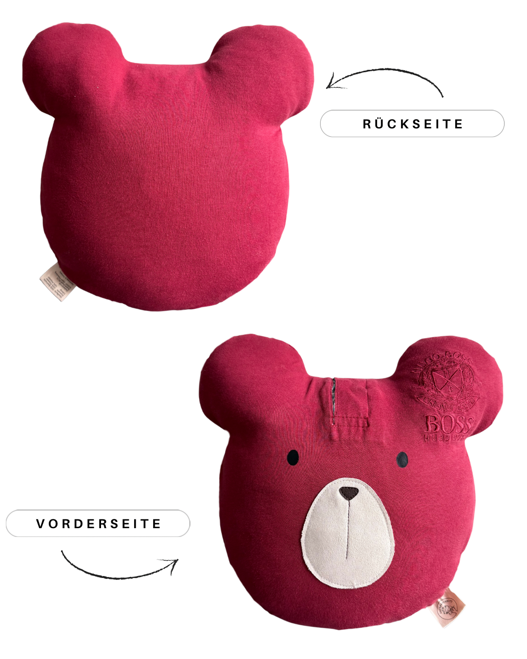 ERINNERUNGSSTÜCK MOTIV BÄR AUS KLEIDUNG