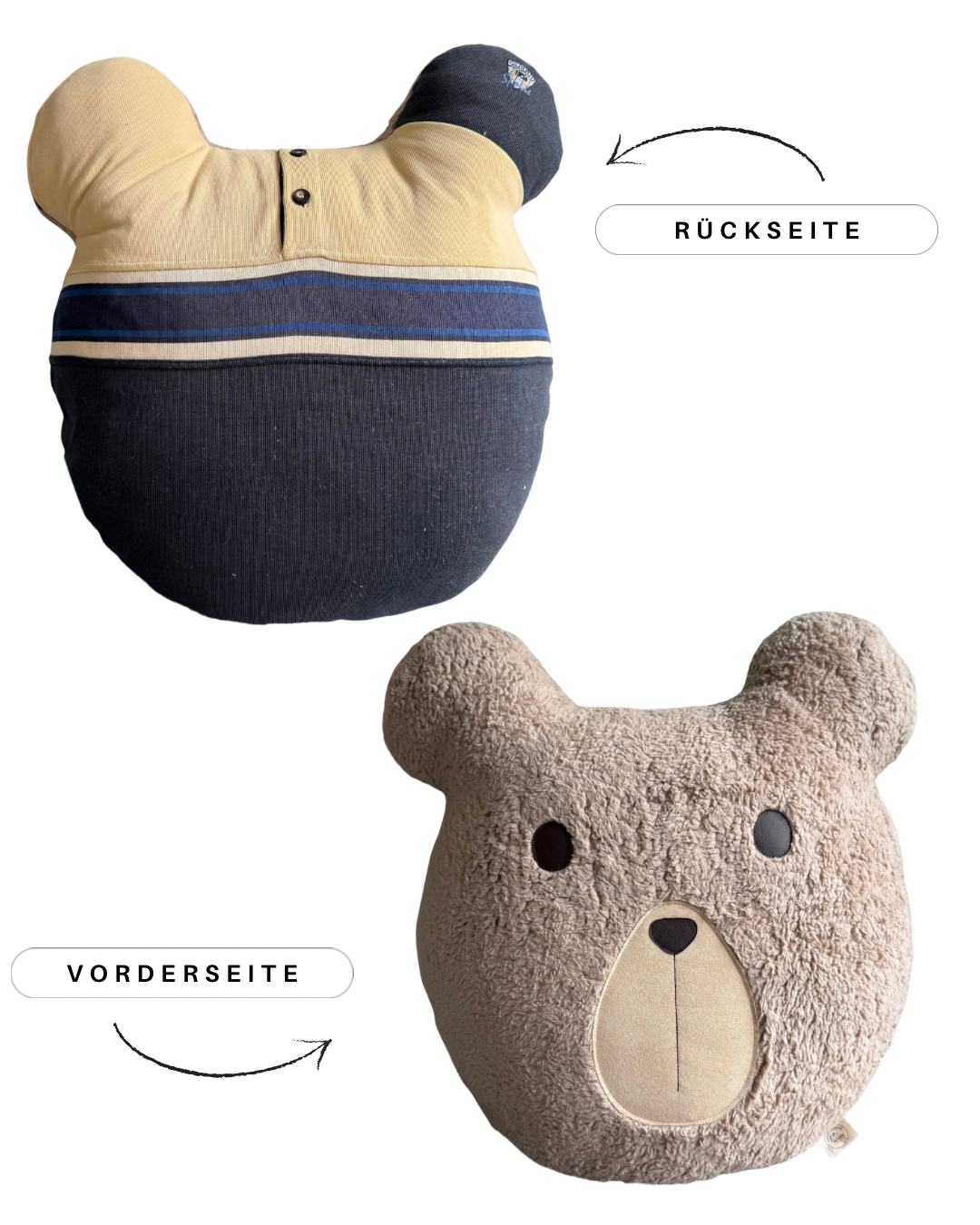 ERINNERUNGSSTÜCK MOTIV XXL BÄR BRAUN