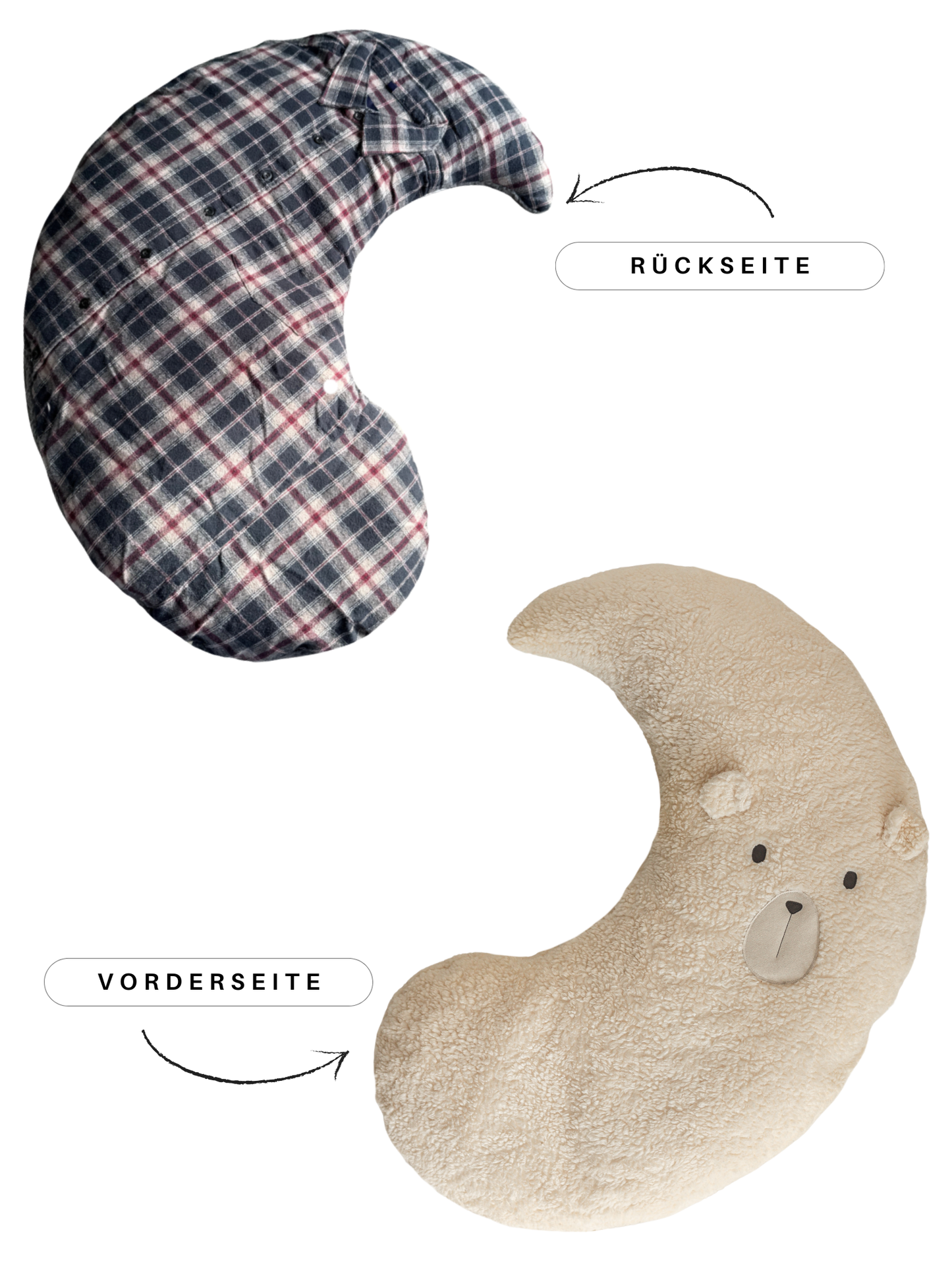 ERINNERUNGSSTÜCK STILLKISSEN BÄR CREME