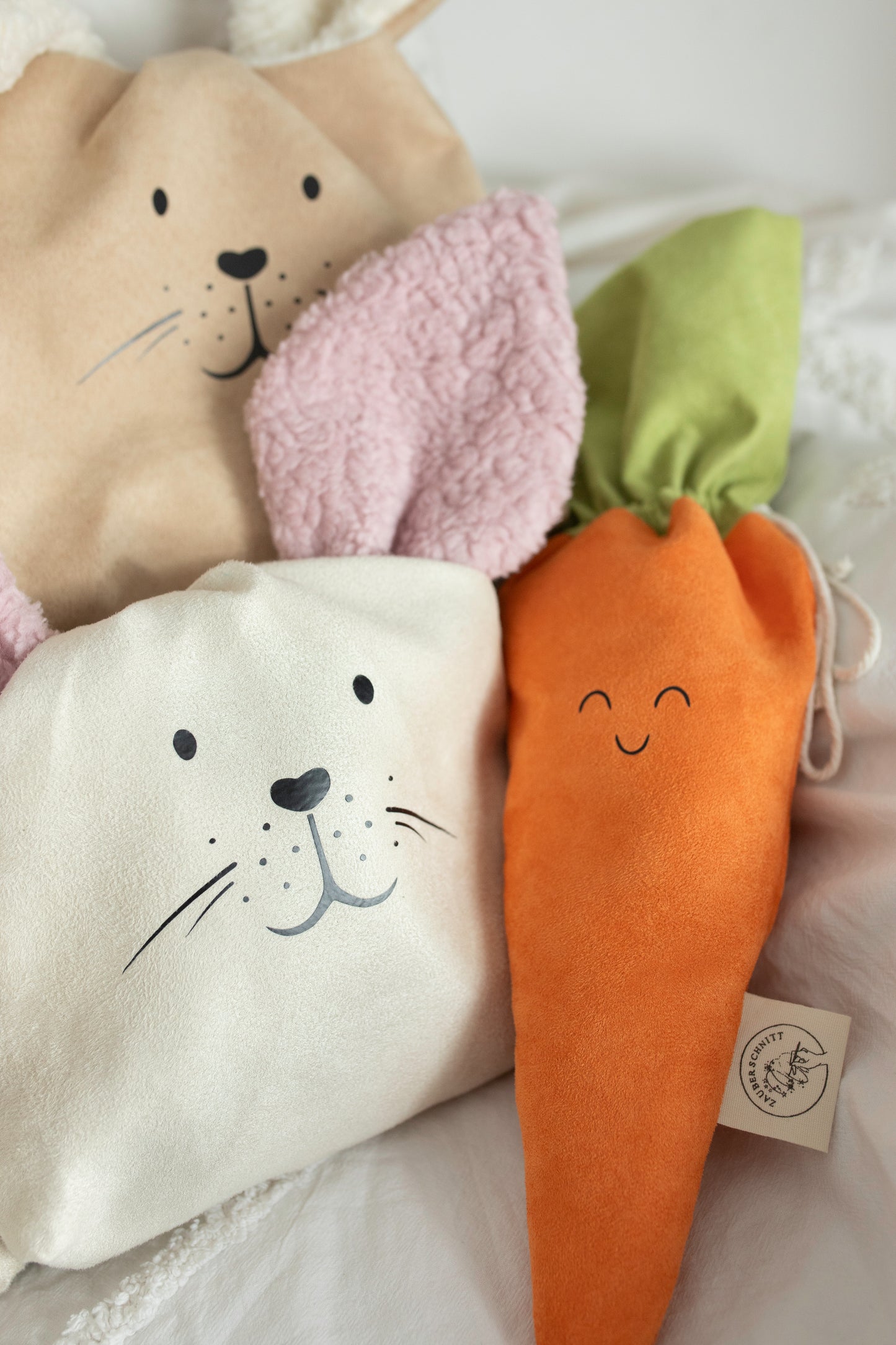 Osterkörbchen „Hase“ - Befüllbare Möhre