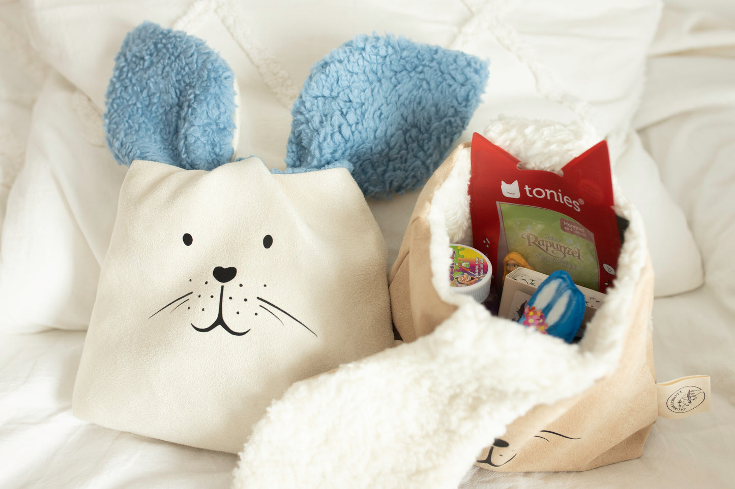 Osterkörbchen „Hase“ - Befüllbare Möhre