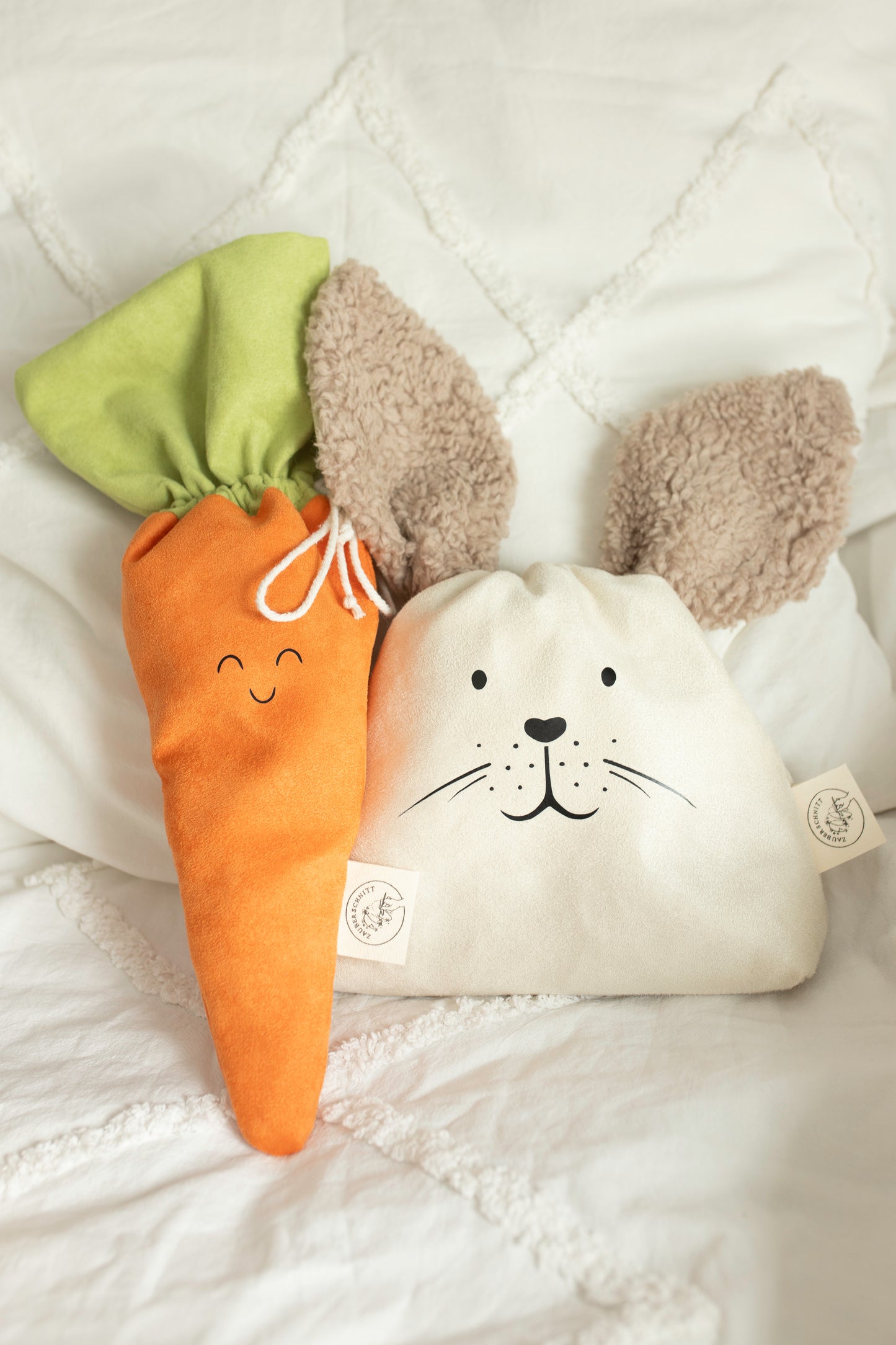 Osterkörbchen „Hase“ - Befüllbare Möhre