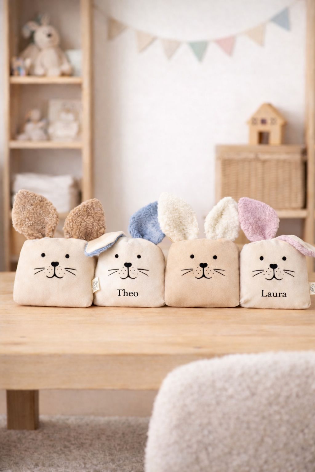 Osterkörbchen „Hase“ - Befüllbare Möhre