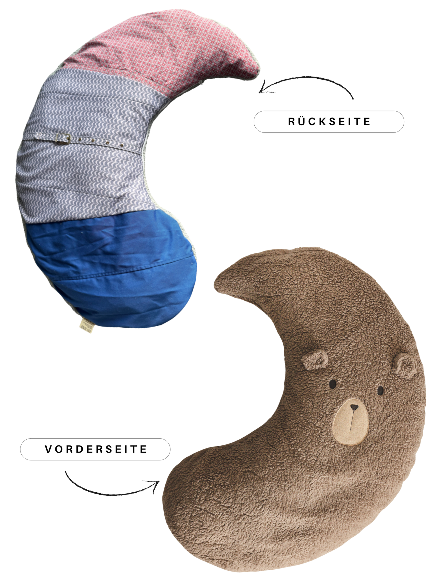 ERINNERUNGSSTÜCK STILLKISSEN BÄR BRAUN