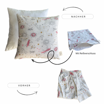 KISSENHÜLLE AUS DEINER KLEIDUNG