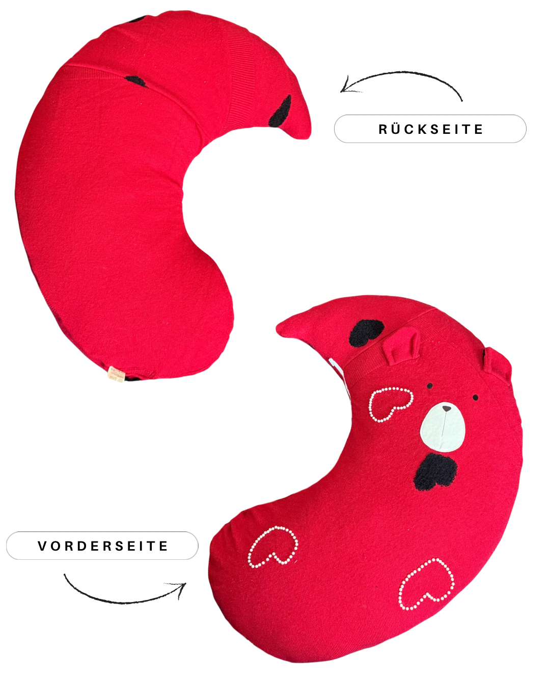 ERINNERUNGSSTÜCK STILLKISSEN BÄR KOMPLETT AUS KLEIDUNG