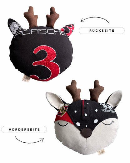 ERINNERUNGSSTÜCK MOTIV REH TEILWEISE AUS KLEIDUNG VORNE