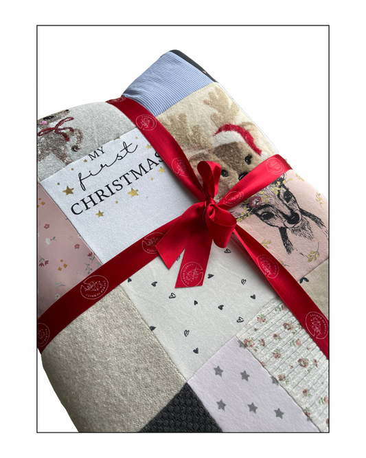 ERINNERUNGSSTÜCK PATCHWORK-DECKE