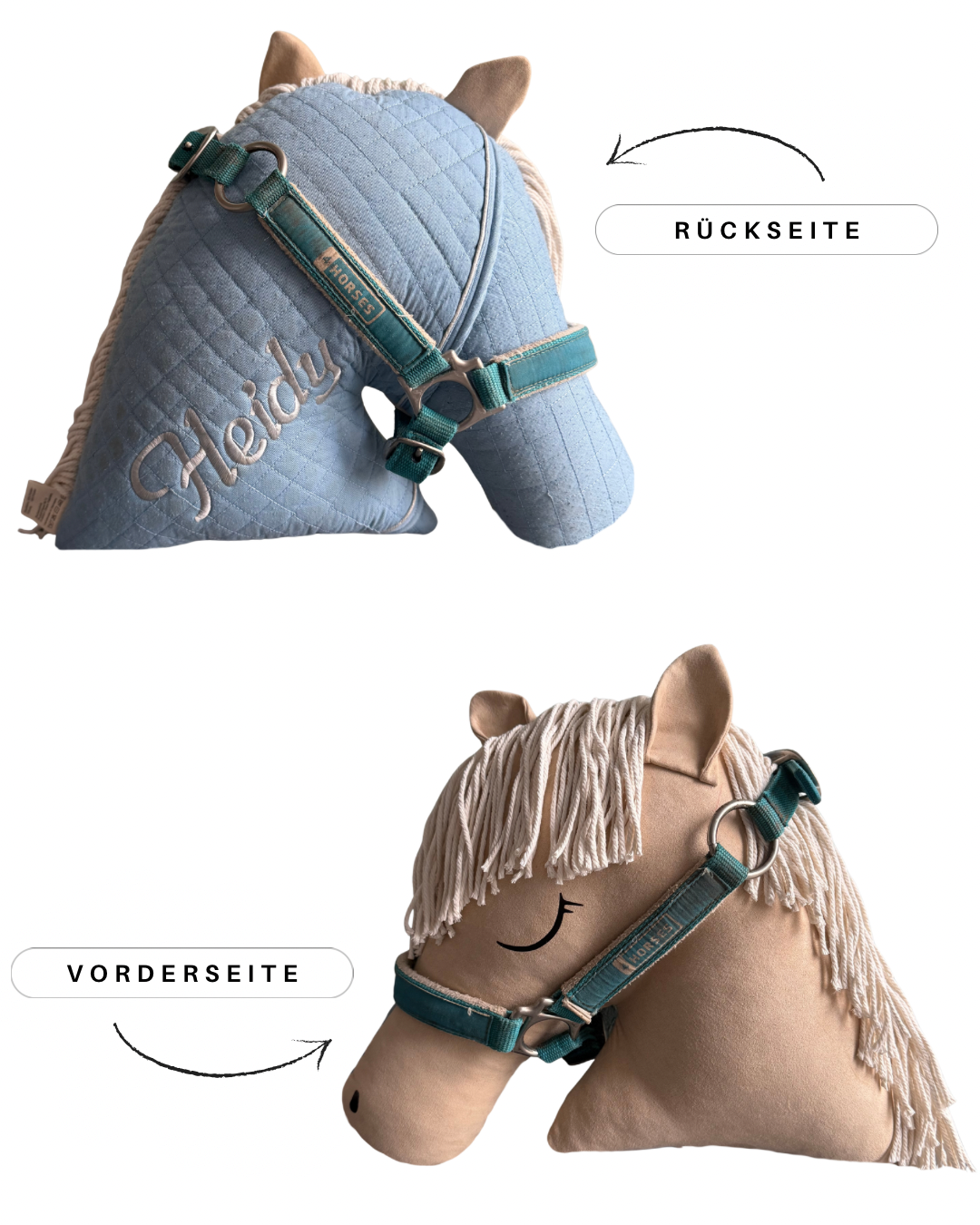 Erinnerungsstück Pony Kissen