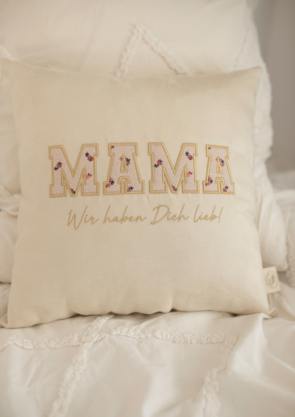 Personalizable souvenir - with applique &amp; embroidery